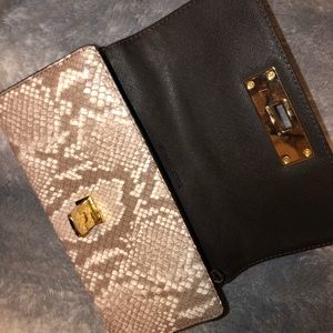 Michael Kors snakeskin wallet